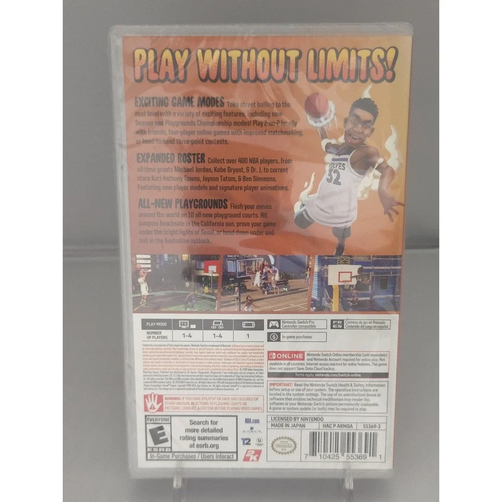 NBA 2K Playgrounds 2 - Nintendo Switch (2018) - Brand New & Factory Sealed!
